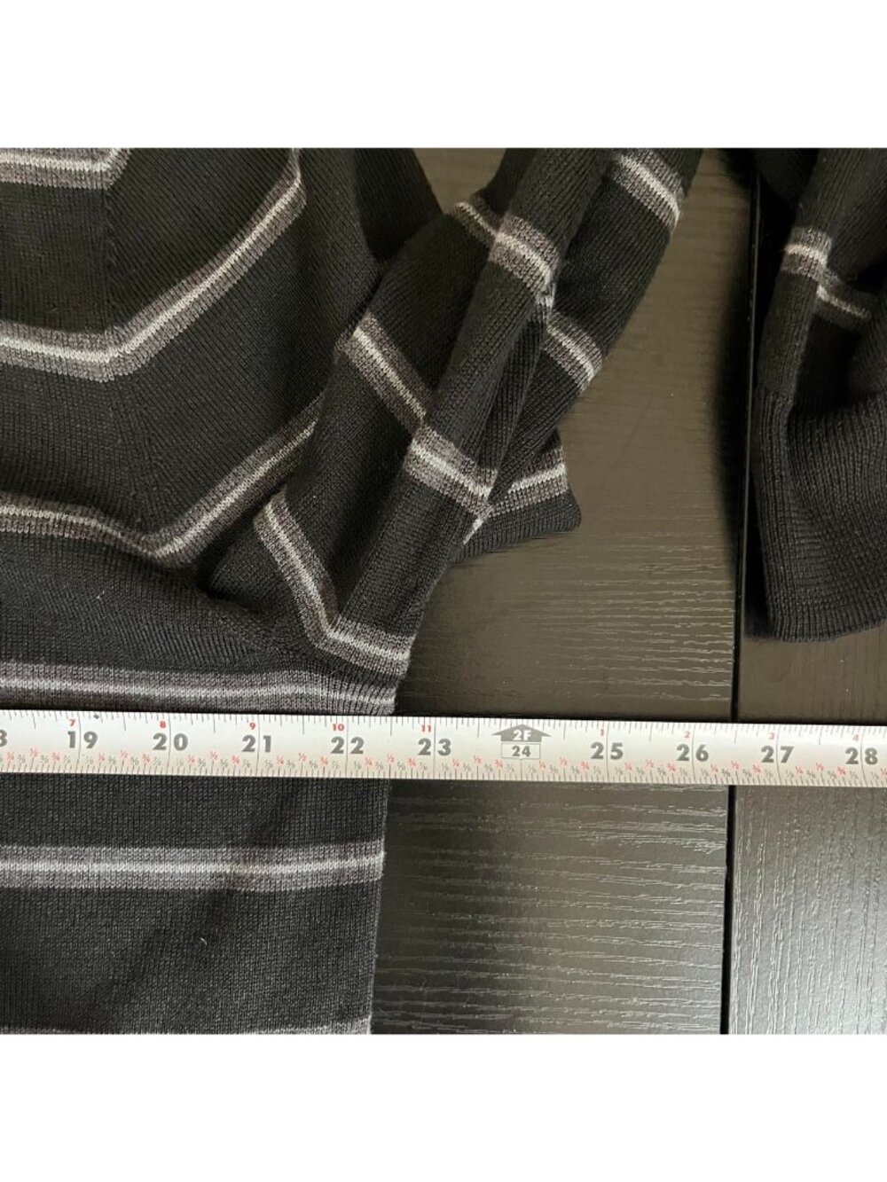 striped emo alt skater grunge light weight sweater - Picture 6 of 8